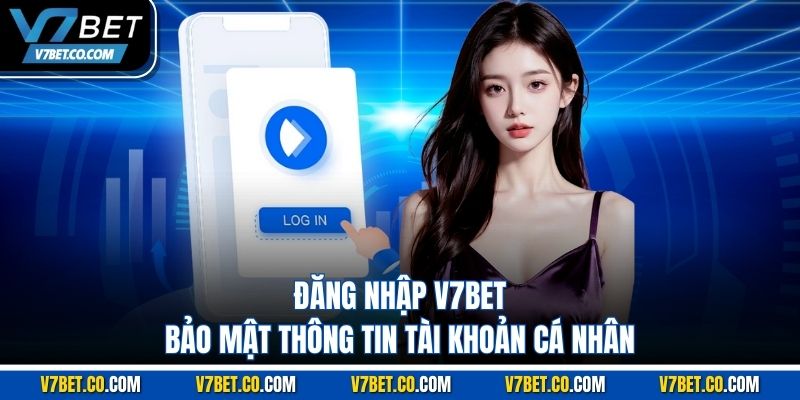 Đăng nhập v7bet bảo mật thông tin tài khoản cá nhân